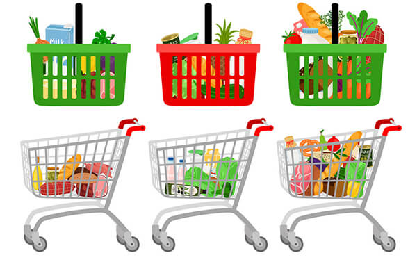 ¿Cómo mejorar la experiencia de compra de comestibles? - carrito de compras